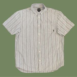 Vans Striped Button Down